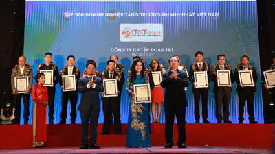 23/4/2018 T&T Group ranks Top 10 fastest growing businesses in Vietnam in 2018