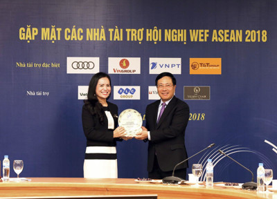 Tập đoàn T&T Group là nhà tài trợ đặc biệt cho Hội nghị WEF ASEAN 2018