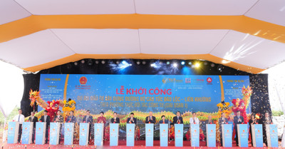 CONSTRUCTION OF BAO LOC - LIEN KHUONG EXPRESSWAY PROJECT WITH TOTAL INVESTMENT OF OVER 17,700 BILLION VND STARTED