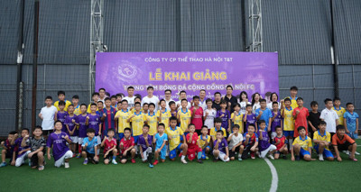 Khai giảng Trung tâm bóng đá Cộng đồng Hà Nội FC
