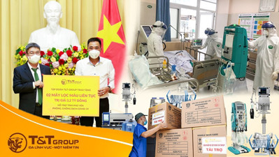 Tập đoàn T&T Group tài trợ 20 tỷ đồng mua trang thiết bị y tế giúp một số địa phương phòng, chống dịch COVID-19