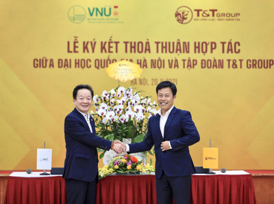 Tập đoàn T&T Group hợp tác chiến lược với Đại học Quốc gia Hà Nội