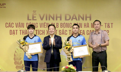 Tập đoàn T&T Group thưởng hơn 1 tỷ đồng cho kỳ tích bóng bàn Việt Nam tại SEA Games 32