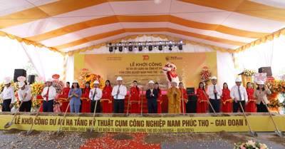 T&T Group starts construction of the largest industrial cluster in Hanoi