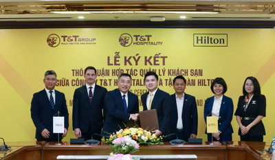 T&T Group cooperates with Hilton to bring the world's leading hotel brand to the Mekong Delta