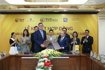 T&T Golf cooperates with 54 Group to bring Van Lang Empire T&T Golf Club to international level