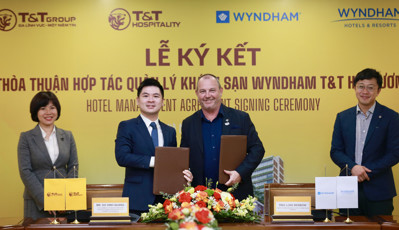 T&T Group cooperates with Wyndham Hotels & Resorts to operate hotels in Hai Duong