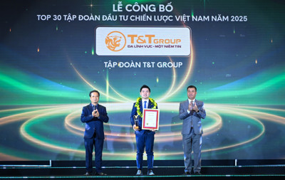 T&T Group was honored in the Top 30 Strategic Investment Groups of Vietnam (ALPHA30): Imprint of a sustainable multi-sector ecosystem
