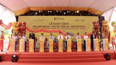 T&T Group starts construction of a leading international standard 5-star hotel in An Giang