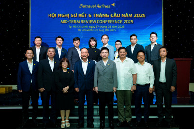 INCREASING FLEET SIZE IS THE GOAL SET BY VIETRAVEL AIRLINES AT THE CONFERENCE REVIEWING THE FIRST 6 MONTHS OF 2025